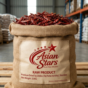 Dried Red Chilli Teja Without Stem Exporter | Asian Stars Worldwidev