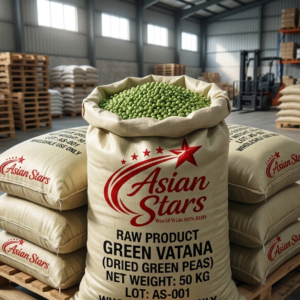 Wholesale Green Vatana Supply | Dried Green Peas Exporter - Asian Stars