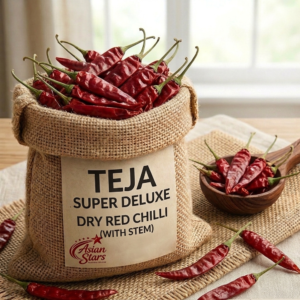 Dry Teja Red Chilli Premium (With Stem) - Buy Bulk Online